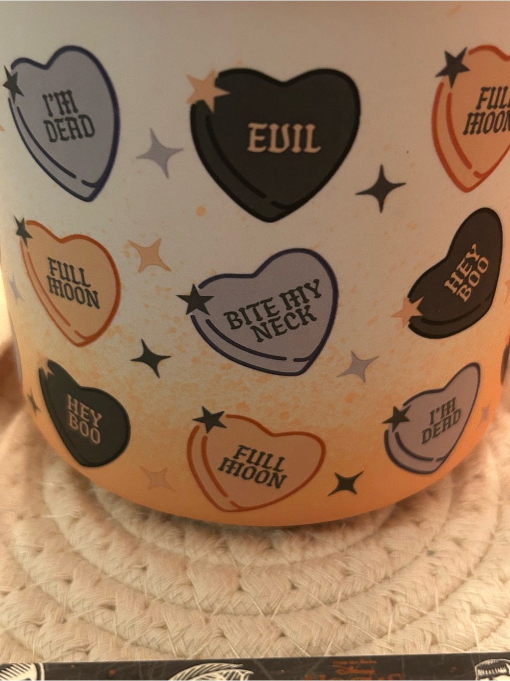 Halloween Bundle. Mug Socks, and Witch Eyelashes - Picture 2 of 8